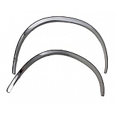 Coast To Coast Fender Trim - Full Wheel Well Stainless Steel Polished - CCIFTF201