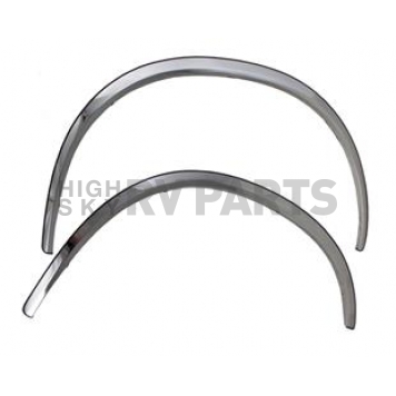 Coast To Coast Fender Trim - Full Wheel Well Stainless Steel Polished - CCIFTF201