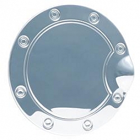 Coast To Coast Fuel Door Cover - Polished Silver Stainless Steel - CCIGDC05
