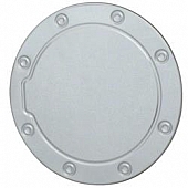 Coast To Coast Fuel Door Cover - Polished Silver Stainless Steel - CCIGDC13