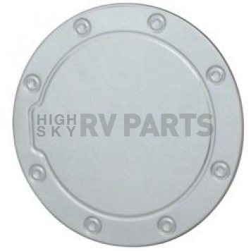 Coast To Coast Fuel Door Cover - Polished Silver Stainless Steel - CCIGDC13