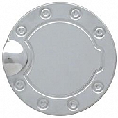 Coast To Coast Fuel Door Cover - Polished Silver Stainless Steel - CCIGDC14