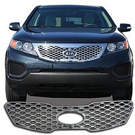 Coast To Coast Grille Insert - Chrome Plated ABS Plastic - IWCGI103