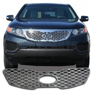 Coast To Coast Grille Insert - Chrome Plated ABS Plastic - IWCGI103