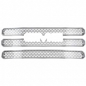 Coast To Coast Grille Insert - Chrome Plated ABS Plastic - IWCGI116