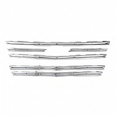 Coast To Coast Grille Insert - Chrome Plated ABS Plastic - IWCGI117