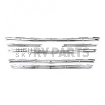 Coast To Coast Grille Insert - Chrome Plated ABS Plastic - IWCGI117