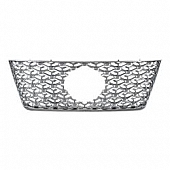 Coast To Coast Grille Insert - Chrome Plated ABS Plastic - IWCGI121