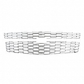 Coast To Coast Grille Insert - Chrome Plated ABS Plastic - IWCGI127