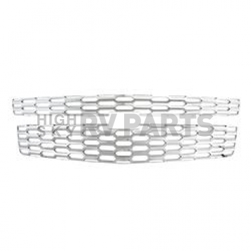 Coast To Coast Grille Insert - Chrome Plated ABS Plastic - IWCGI127