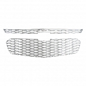 Coast To Coast Grille Insert - Chrome Plated ABS Plastic - IWCGI128