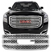 Coast To Coast Grille Insert - Chrome Plated ABS Plastic - IWCGI129