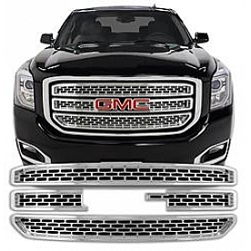 Coast To Coast Grille Insert - Chrome Plated ABS Plastic - IWCGI129