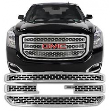 Coast To Coast Grille Insert - Chrome Plated ABS Plastic - IWCGI129