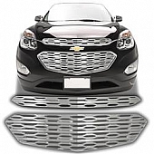 Coast To Coast Grille Insert - Chrome Plated ABS Plastic - IWCGI133
