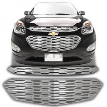 Coast To Coast Grille Insert - Chrome Plated ABS Plastic - IWCGI133