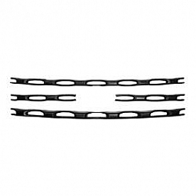Coast To Coast Grille Insert - Black Gloss ABS Plastic - IWCGI139BLK