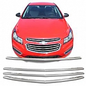 Coast To Coast Grille Insert - Chrome Plated ABS Plastic - IWCGI143