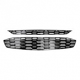 Coast To Coast Grille Insert - Black Gloss ABS Plastic - GI144BLK