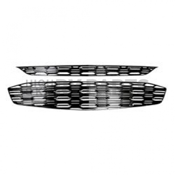 Coast To Coast Grille Insert - Black Gloss ABS Plastic - GI144BLK