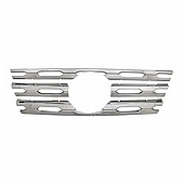 Coast To Coast Grille Insert - Chrome Plated ABS Plastic - IWCGI146