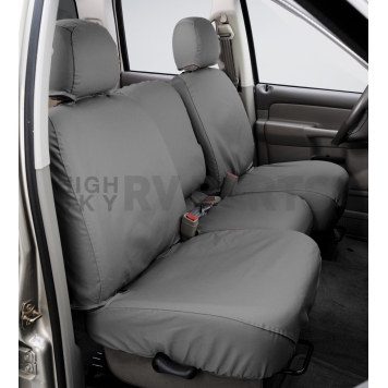 Covercraft Seat Cover Polycotton Gray One Row - SS3413PCGY-1