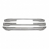 Coast To Coast Grille Insert - Chrome Plated ABS Plastic - IWCGI149