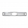 Coast To Coast Grille Insert - Chrome Plated ABS Plastic - IWCGI150