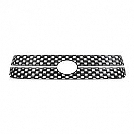 Coast To Coast Grille Insert - Black Gloss ABS Plastic - GI151BLK