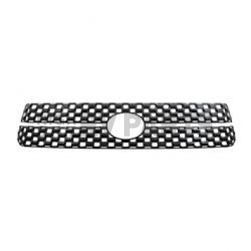 Coast To Coast Grille Insert - Black Gloss ABS Plastic - GI151BLK