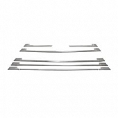 Coast To Coast Grille Insert - Chrome Plated ABS Plastic - IWCGI154