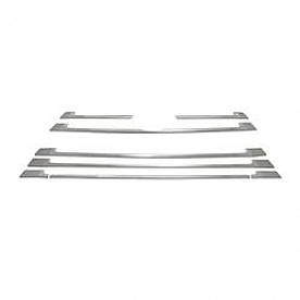 Coast To Coast Grille Insert - Chrome Plated ABS Plastic - IWCGI154