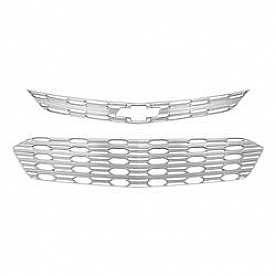 Coast To Coast Grille Insert - Chrome Plated ABS Plastic - IWCGI155