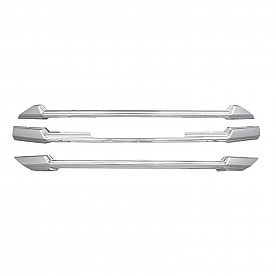 Coast To Coast Grille Insert - Chrome Plated ABS Plastic - IWCGI156