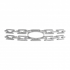 Coast To Coast Grille Insert - Chrome Plated ABS Plastic - IWCGI159