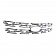 Coast To Coast Grille Insert - Chrome Plated ABS Plastic - IWCGI159
