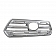 Coast To Coast Grille Insert - Chrome Plated ABS Plastic - GI165