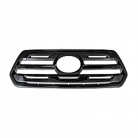 Coast To Coast Grille Insert - Black Gloss ABS Plastic - GI165BLK