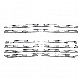 Coast To Coast Grille Insert - Chrome Plated ABS Plastic - IWCGI167