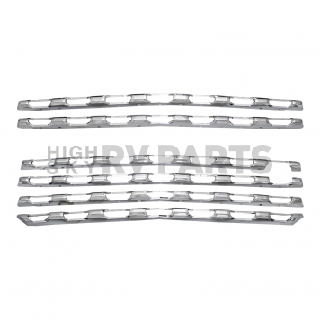 Coast To Coast Grille Insert - Chrome Plated ABS Plastic - IWCGI167