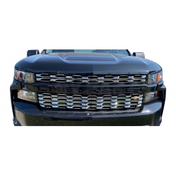 Coast To Coast Grille Insert - Chrome Plated ABS Plastic - IWCGI167-1