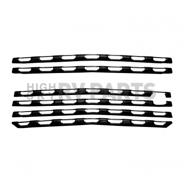 Coast To Coast Grille Insert - Black Gloss ABS Plastic - IWCGI167BLK