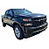 Coast To Coast Grille Insert - Black Gloss ABS Plastic - IWCGI167BLK