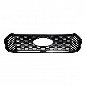Coast To Coast Grille Insert - Black Gloss ABS Plastic - IWCGI169BLK