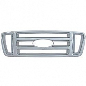 Coast To Coast Grille Insert - Chrome Plated ABS Plastic - IWCGI18