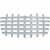 Coast To Coast Grille Insert - Chrome Plated ABS Plastic - IWCGI21