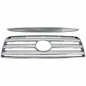 Coast To Coast Grille Insert - Chrome Plated ABS Plastic - IWCGI31