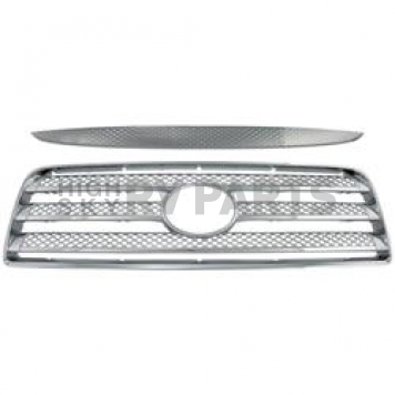 Coast To Coast Grille Insert - Chrome Plated ABS Plastic - IWCGI31