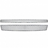 Coast To Coast Grille Insert - Chrome Plated ABS Plastic - IWCGI33X