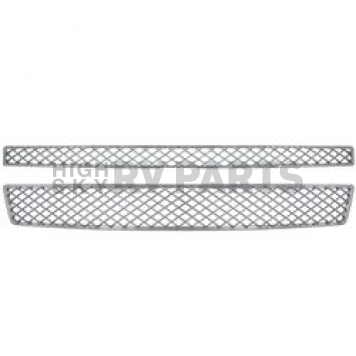 Coast To Coast Grille Insert - Chrome Plated ABS Plastic - IWCGI33X